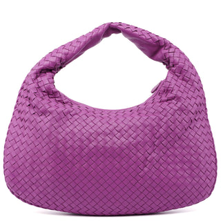 Bottega Veneta Pink Veneta Intrecciato Hobo Bag