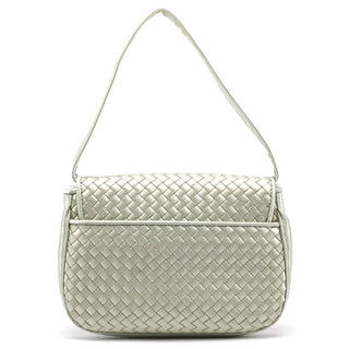 Bottega Veneta Silk Intrecciato Mini Hobo Bag