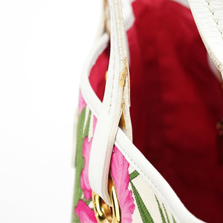 Celine 2004 Multicolour Canvas Leather Tote Bag