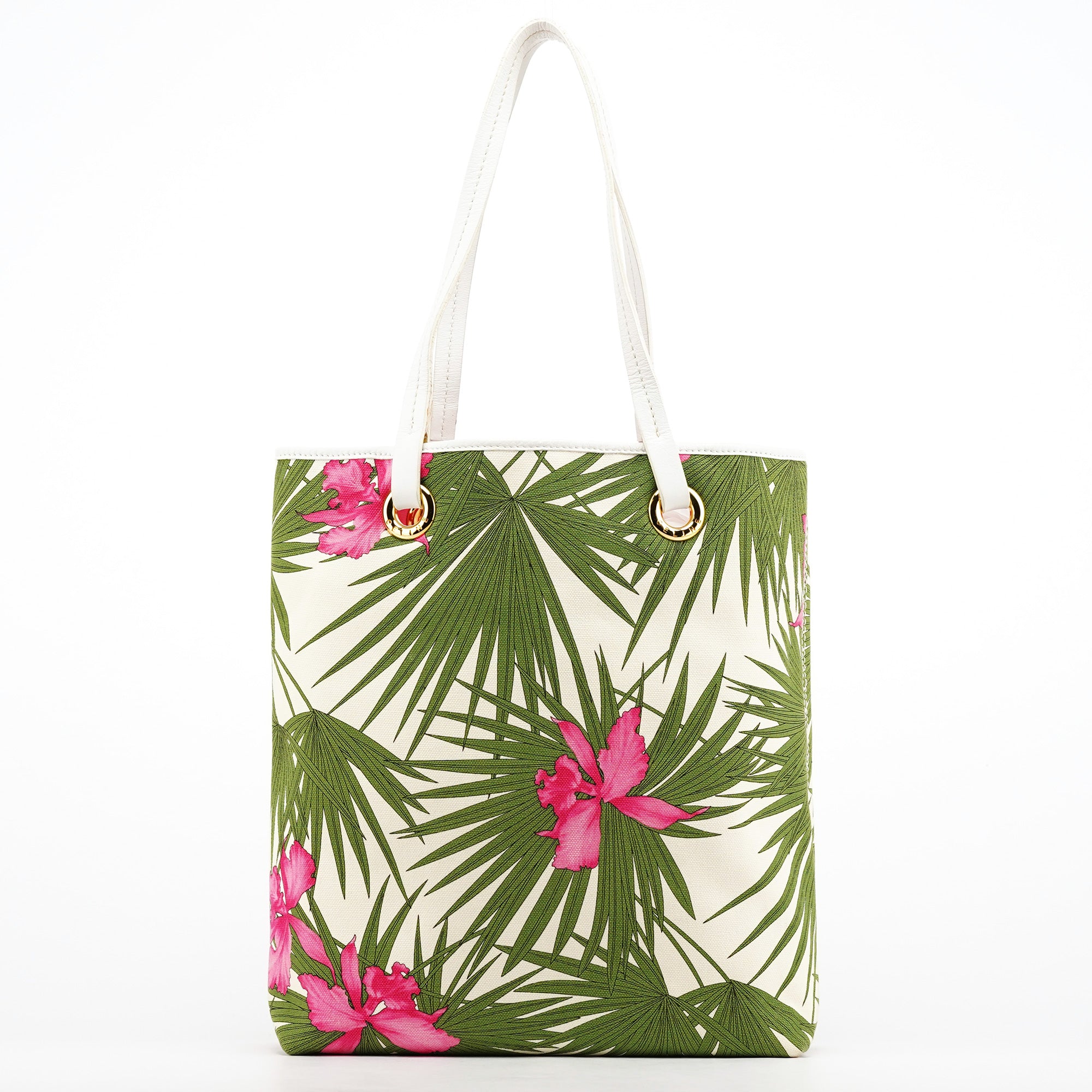 Celine 2004 Sac cabas en toile et cuir multicolore