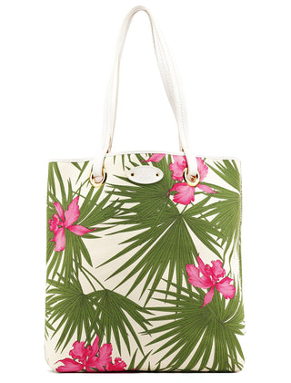 Celine 2004 Multicolour Canvas Leather Tote Bag