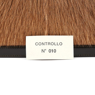 Celine Beige Brown Fur Shoulder Bag