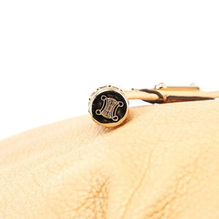 Celine Beige Brown Leather Bittersweet Shoulder Bag