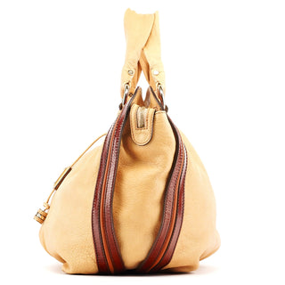 Celine Beige Brown Leather Bittersweet Shoulder Bag