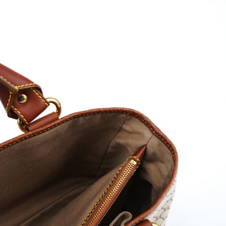 Celine Beige Brown Macadam Boogie Tote Bag