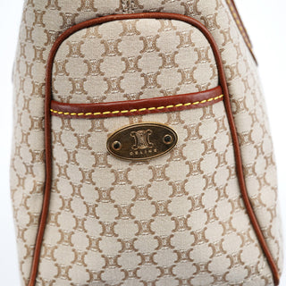 Celine Beige Brown Macadam Boogie Tote Bag