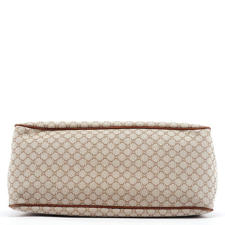 Celine Beige Brown Macadam Boogie Tote Bag
