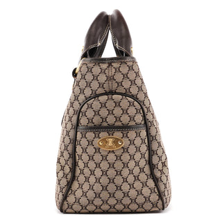Céline Beige Brown Macadam Boogie Tote Bag