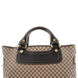 Céline Beige Brown Macadam Boogie Tote Bag