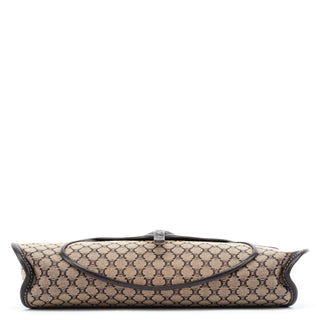 Celine Beige Brown Macadam Shoulder Bag