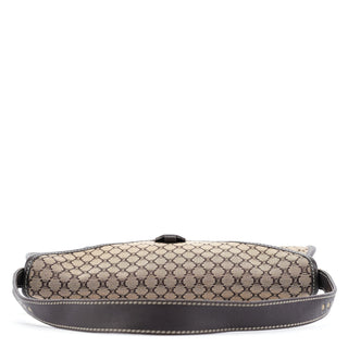 Celine Beige Brown Macadam Shoulder Bag