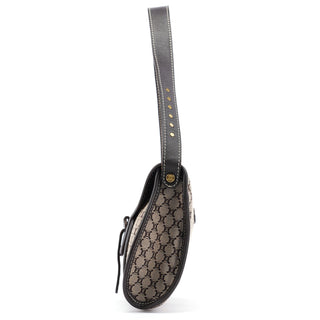 Celine Beige Brown Macadam Shoulder Bag