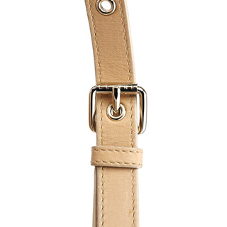 Celine Beige Calfskin Leather Pillow 2-Way Bag