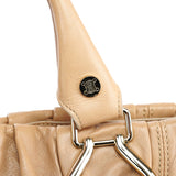 Celine Beige Calfskin Leather Pillow 2-Way Bag