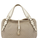 Céline Beige Ivory Macadam Bittersweet Shoulder Bag