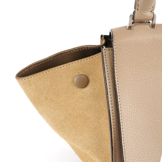 Celine Beige Leather Trapeze 2-Way Bag