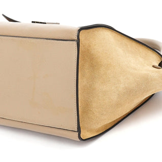 Celine Beige Leather Trapeze 2-Way Bag