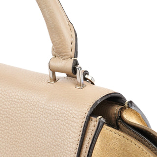 Celine Beige Leather Trapeze 2-Way Bag