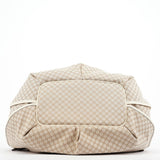 Celine Sac porté épaule Bittersweet en toile Macadam beige