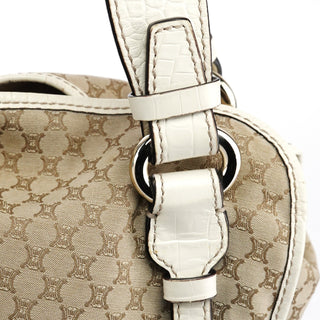 Celine Beige Macadam Bittersweet Shoulder Bag