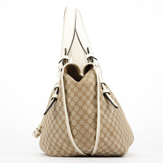 Celine Beige Macadam Bittersweet Shoulder Bag