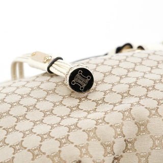 Celine Beige Macadam Bittersweet Shoulder Bag