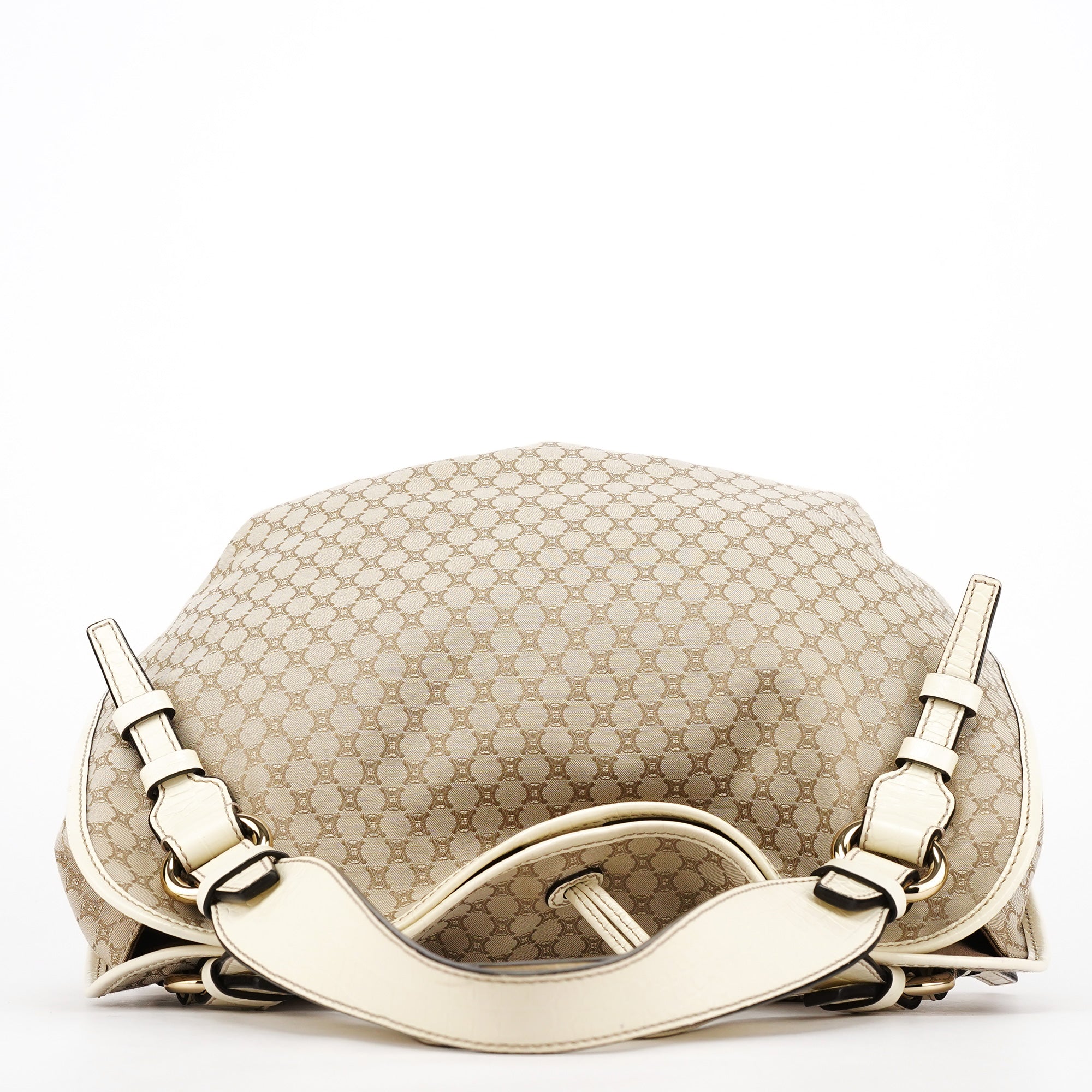 Celine Beige Macadam Bittersweet Shoulder Bag