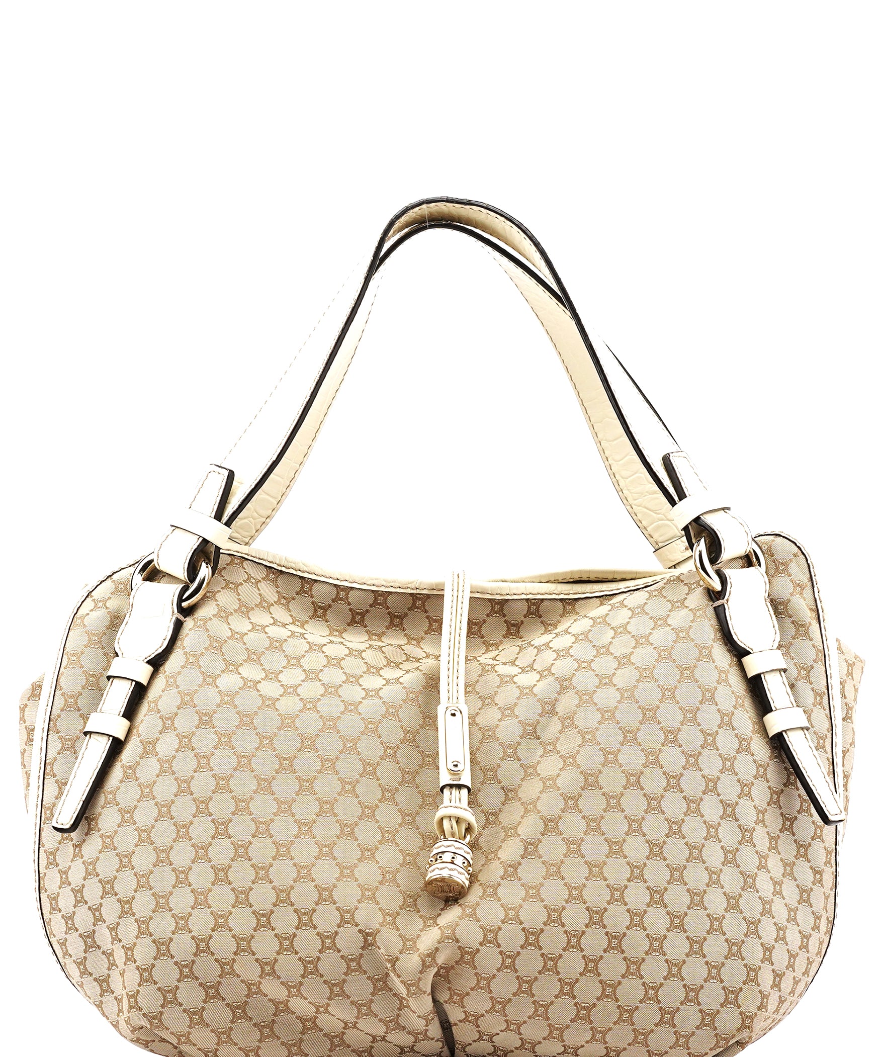 Celine Beige Macadam Bittersweet Shoulder Bag