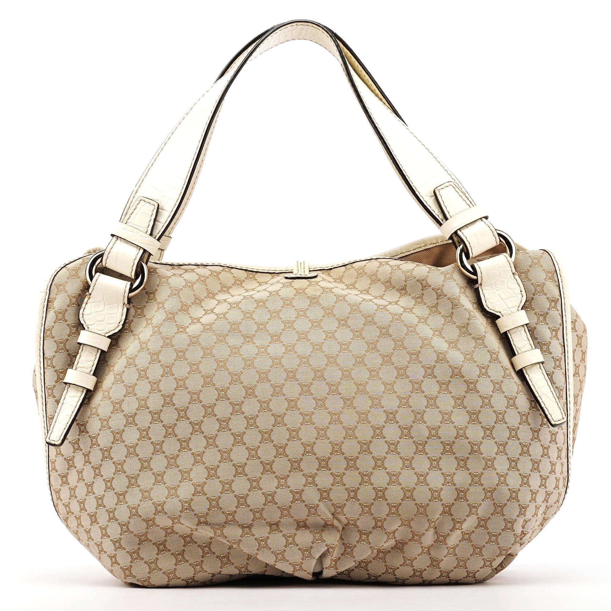 Celine Beige Macadam Bittersweet Shoulder Bag