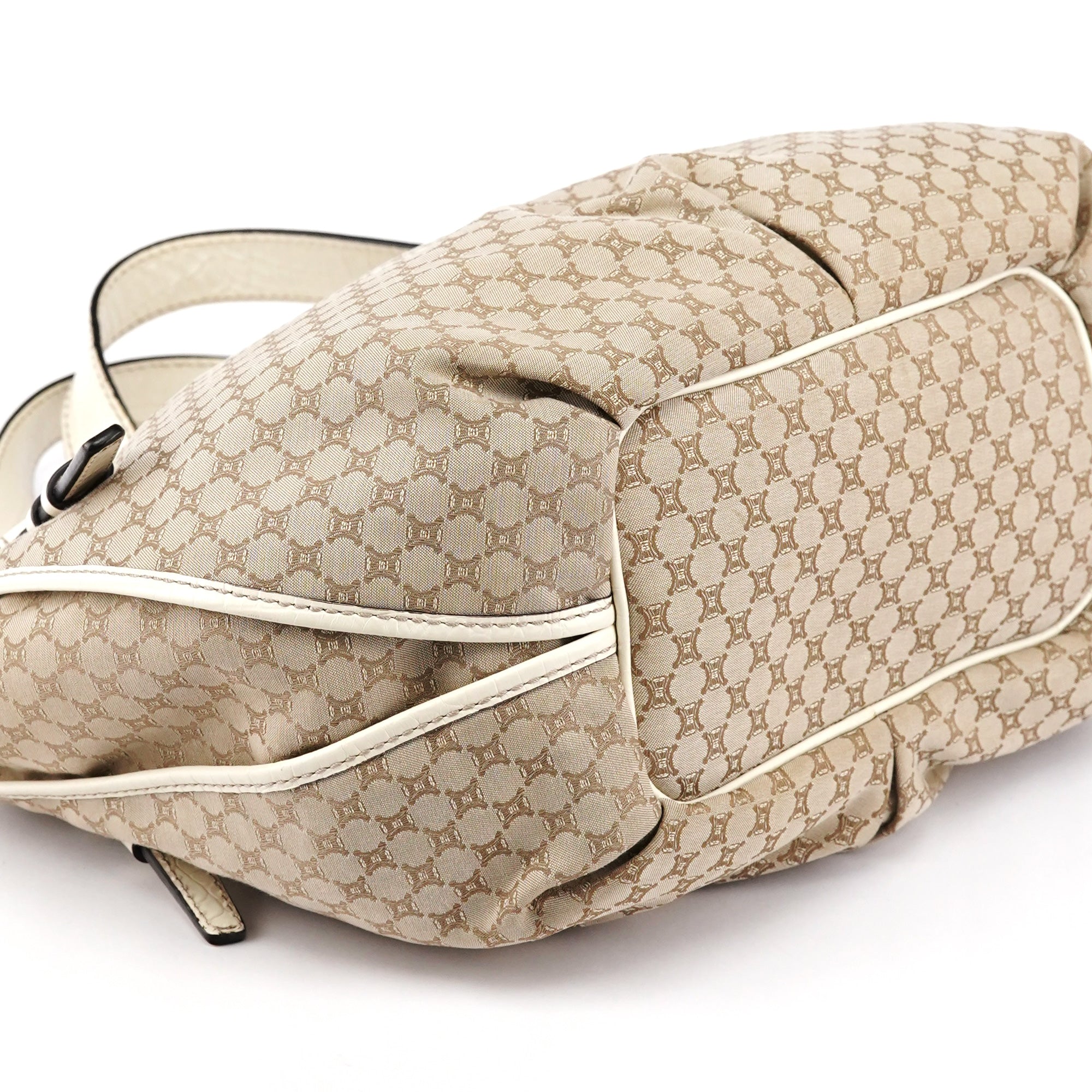 Celine Beige Macadam Bittersweet Shoulder Bag