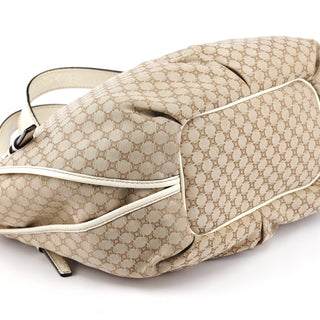 Celine Beige Macadam Bittersweet Shoulder Bag