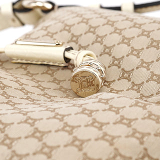 Celine Beige Macadam Bittersweet Shoulder Bag