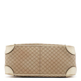 Céline Beige Macadam Canvas Boogie Tote Bag