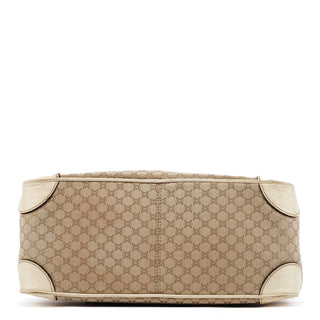 Céline Beige Macadam Canvas Boogie Tote Bag