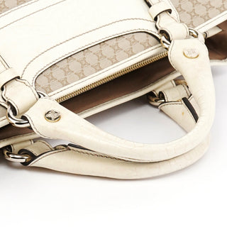 Céline Beige Macadam Canvas Boogie Tote Bag