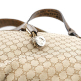 Céline Beige Macadam Croc Bittersweet Shoulder Bag