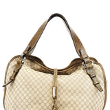 Céline Beige Macadam Croc Bittersweet Shoulder Bag