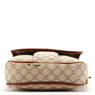 Celine Beige Macadam Crossbody Bag