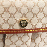 Celine Beige Macadam Crossbody Bag