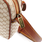 Celine Beige Macadam Crossbody Bag