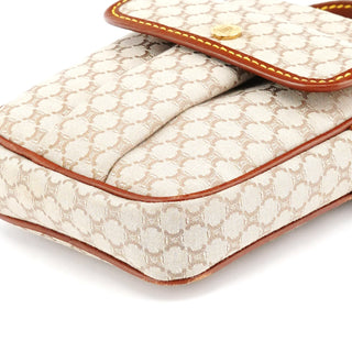 Celine Beige Macadam Crossbody Bag