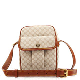 Celine Beige Macadam Crossbody Bag