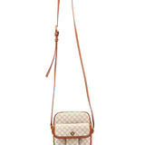 Celine Beige Macadam Crossbody Bag