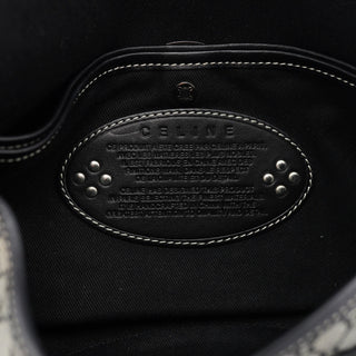 Celine Beige Macadam Monogram Shoulder Bag