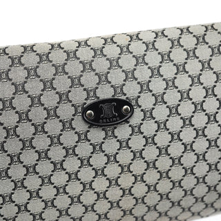 Celine Beige Macadam Monogram Shoulder Bag