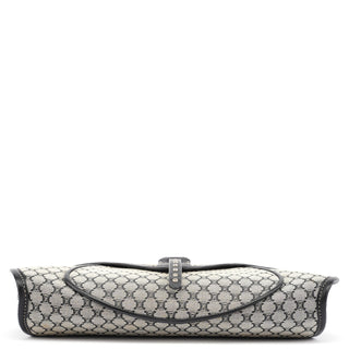 Celine Beige Macadam Monogram Shoulder Bag