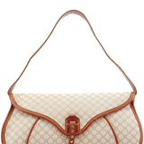 Celine Beige Macadam Shoulder Bag