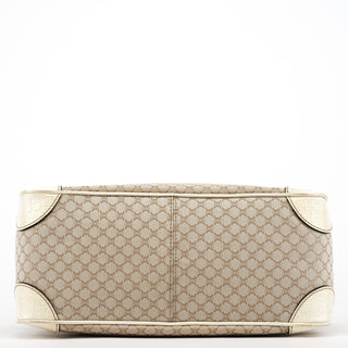 Celine Beige Monogram Leather Boogie Tote Bag