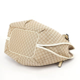 Celine Sac hobo Bittersweet en toile Triomphe beige