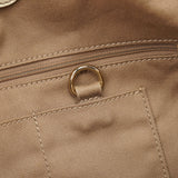 Celine Sac hobo Bittersweet en toile Triomphe beige